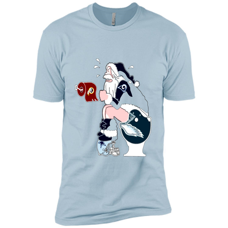 Los Angeles Rams Toilet Santa Claus PINGPONG