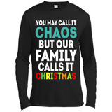 Chaos Family Calls It Christmas - Canvas Long Sleeve T-Shirt