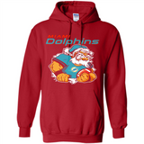 Grumpy Santa Claus Miami Dolphins Football Team PINGPONG