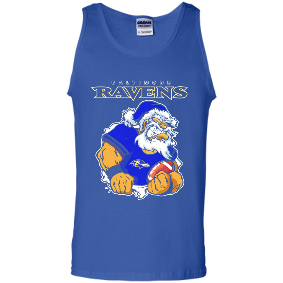 Grumpy Santa Claus Baltimore Ravens Football Team PINGPONG