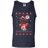 No Christmas for You – Deadpool Santa Claus Ugly Sweater - Tank Top