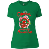 Queens Are Born In November T-Shirt Sexy Lips