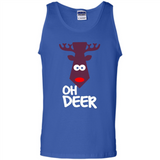 Oh Deer Christmas Reindeer Black mugs PINGPONG - Tank Top