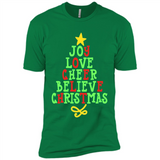 Joy Love Cheer Believe Christmas Tree
