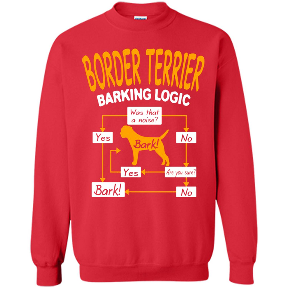 Border Terrier Barking Logic - Sweatshirt