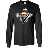 Cleveland Browns And Superman Fans - Long Sleeve T-Shirt
