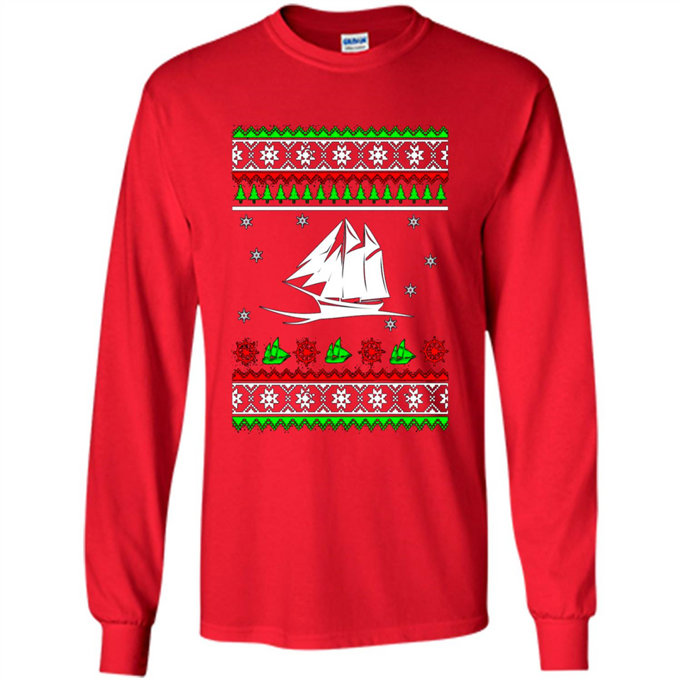 Nautical Anchor Ugly Christmas sweater PINGPONG