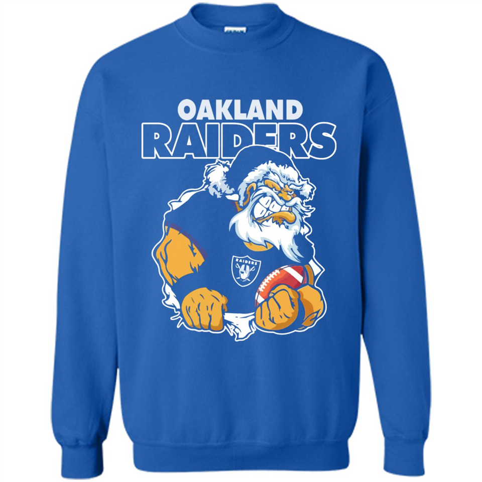 Grumpy Santa Claus Oakland Raiders Football Team PINGPONG