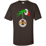 Amazing Iowa State Cyclones Glitter Grinch Monogram Ornament Christmas Gift - Shirt