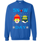 Snow Day Shirt For Chicago Bulls Vs Minion Fans pingpong