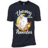 Unicorns Are Born In November Magical Rainbow