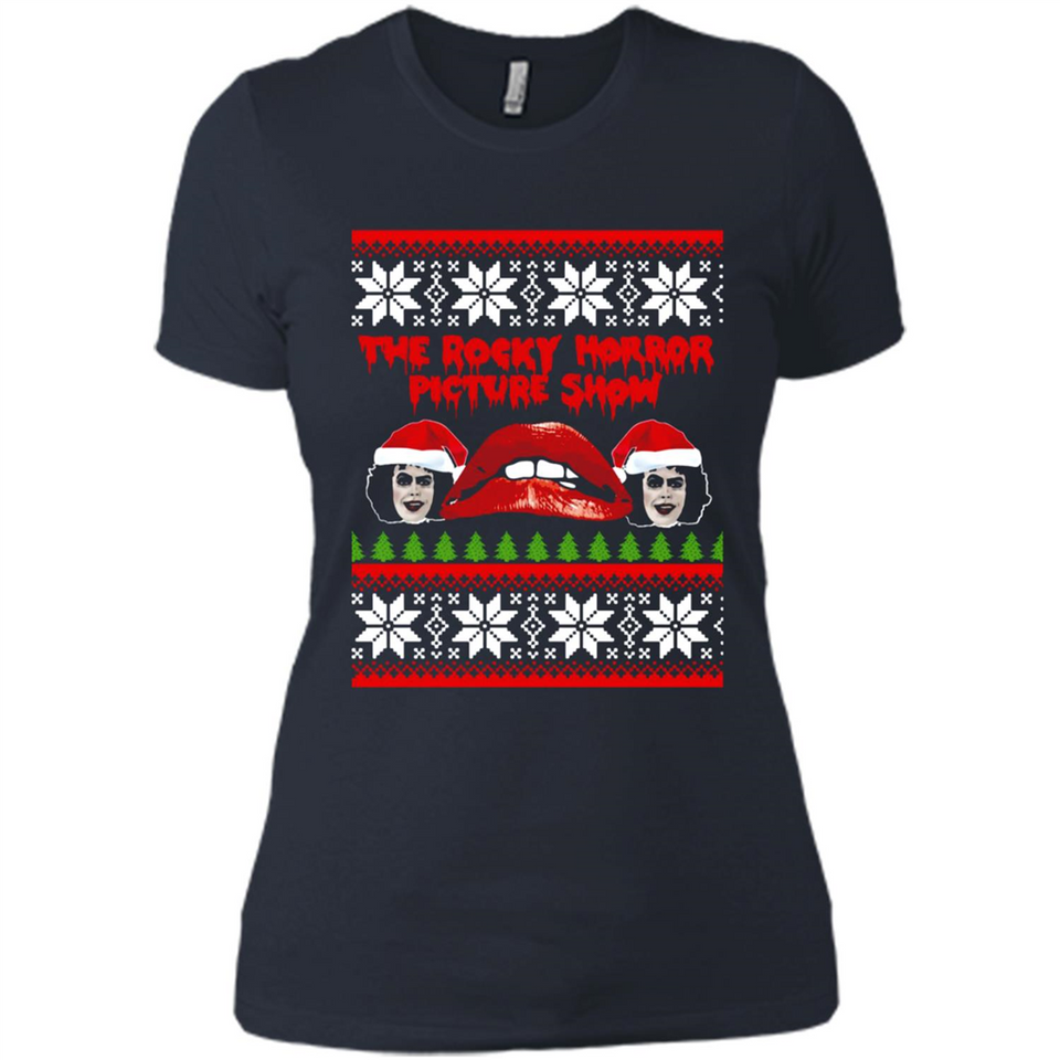 The Rocky Horror Picture Show Christmas sweater - Ladies' Boyfriend T-Shirt