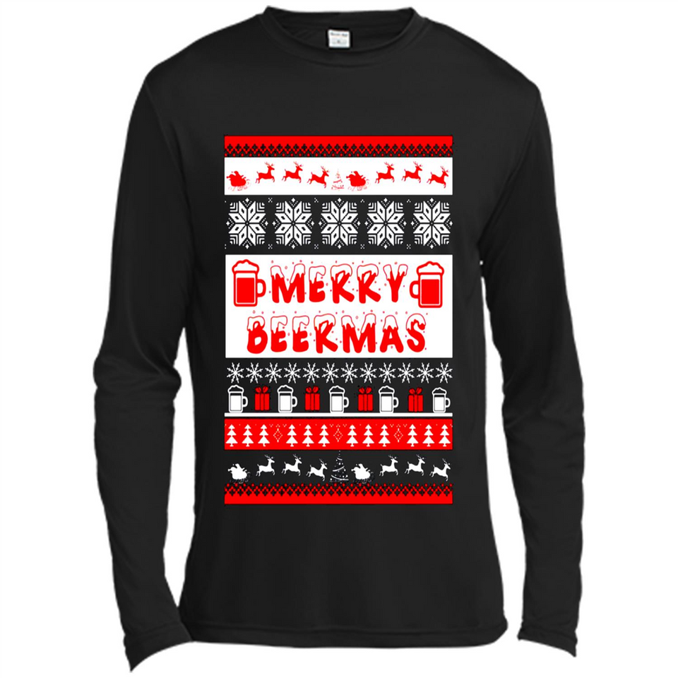 Merry Beermas Christmas sweater PINGPONG