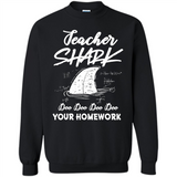 Teacher Shark Doo Doo Doo Your Homework Shirt Ladies' Boyfriend