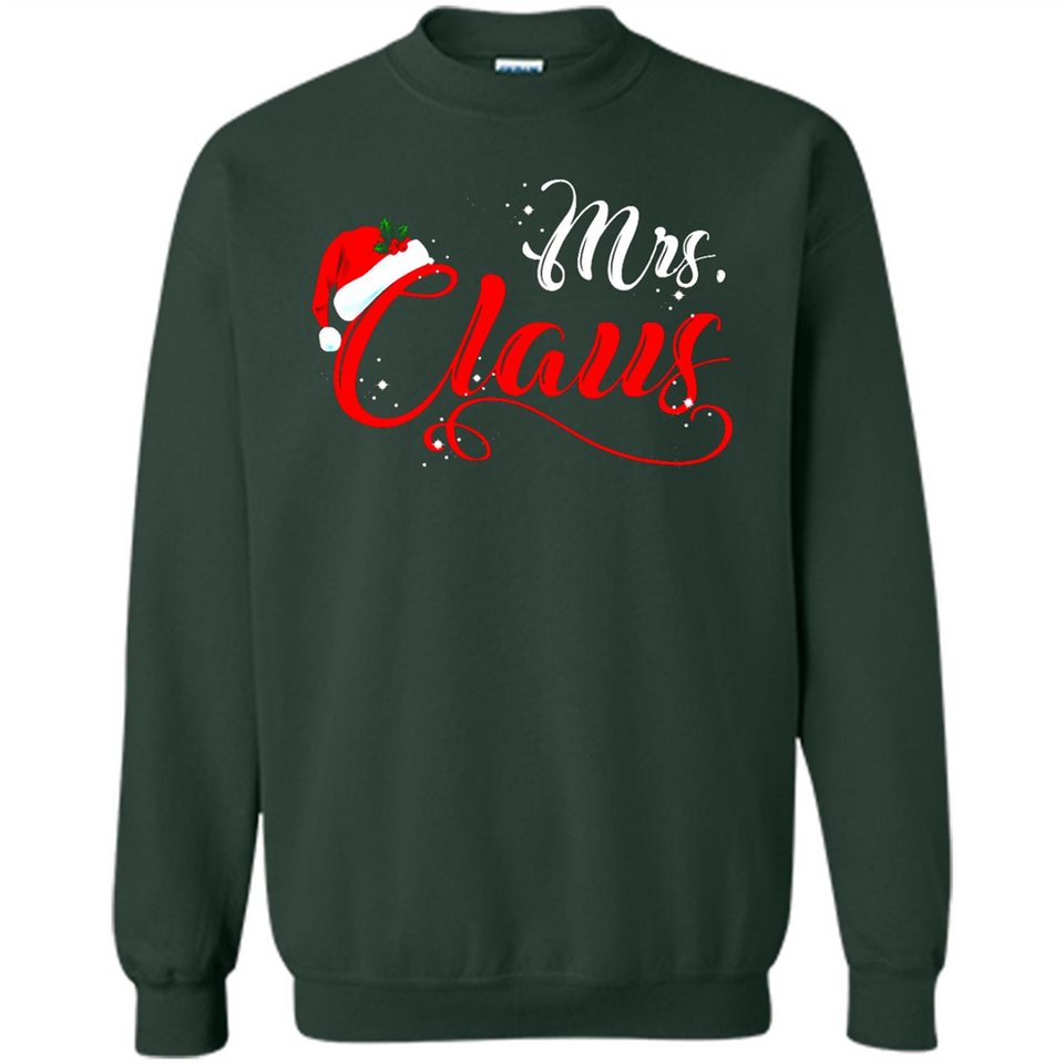 Mrs. Claus Santa Claus Merry Xmas T-Shirt - Sweatshirt