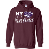 Dallas Cowboys Football My Heart is on that Field - Hoodie