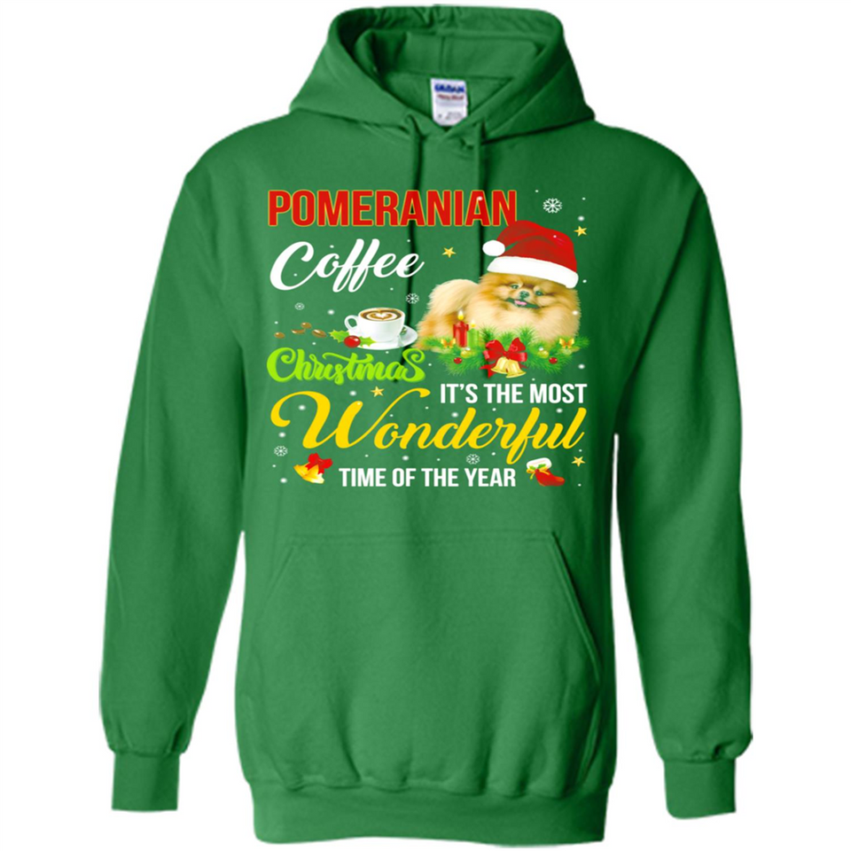 Pomeranian Coffee Wonderful Christmas