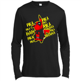 Pikachu Deadpool T-Shirt PINGPONG - Canvas Long Sleeve T-Shirt