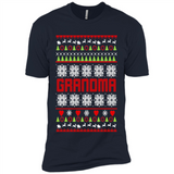 Grandma Ugly Christmas - Premium Short Sleeve T-Shirt