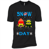 Snow Day Shirt For Carolina Hurricanes Vs Minion Fans pingpong
