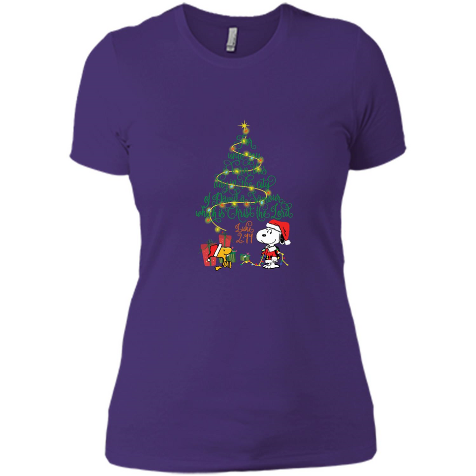 Snoopy-Woodstock-Christmas-tree-for-unto-you-is-born-this-day