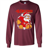Grumpy Santa Claus San Francisco 49ers Football Team PINGPONG