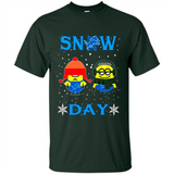 Snow Day Shirt For Detroit Lions Vs Minion Fans pingpong