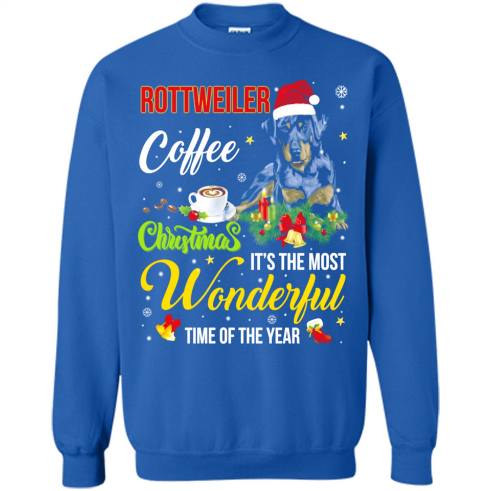 Rottweiler Coffee Wonderful Christmas