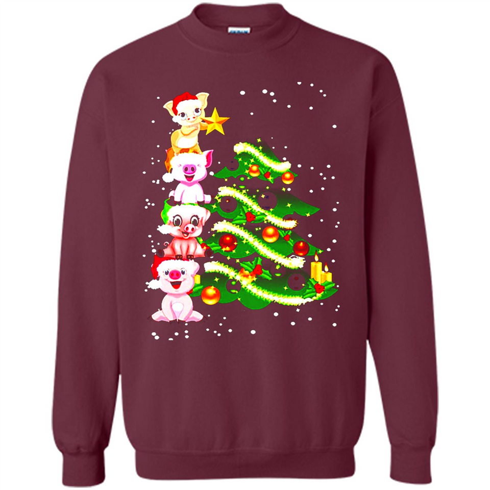 Pigs Christmas T Shirt PINGPONG - Sweatshirt