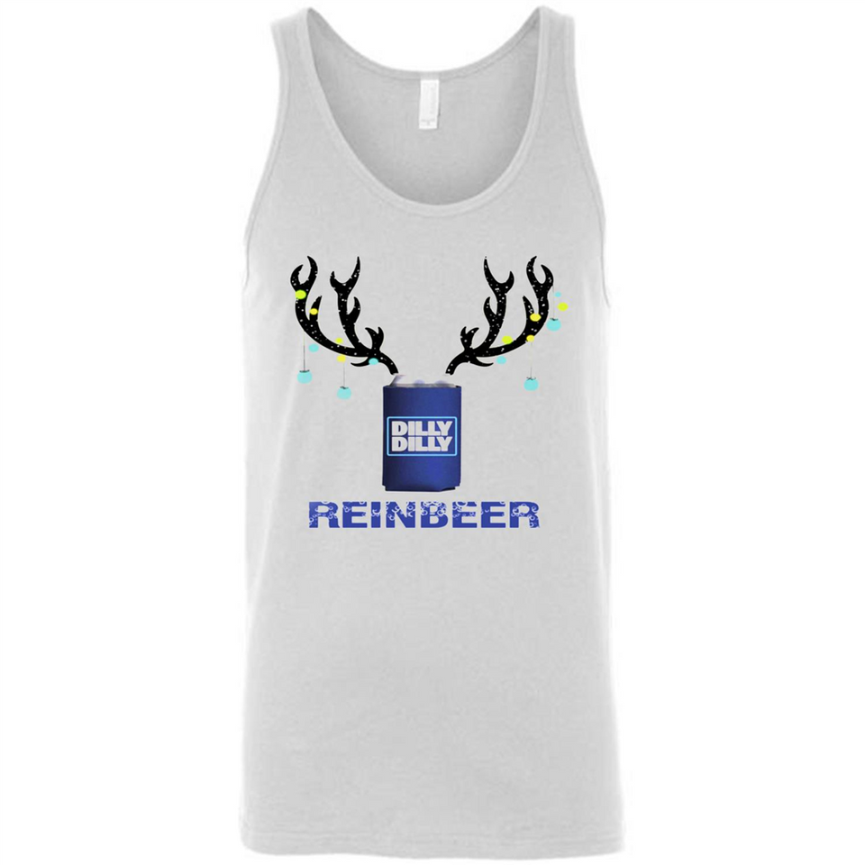 Dilly Dilly Reinbeer Funny Beer Reindeer Christmas Sporty - Canvas Unisex Tank