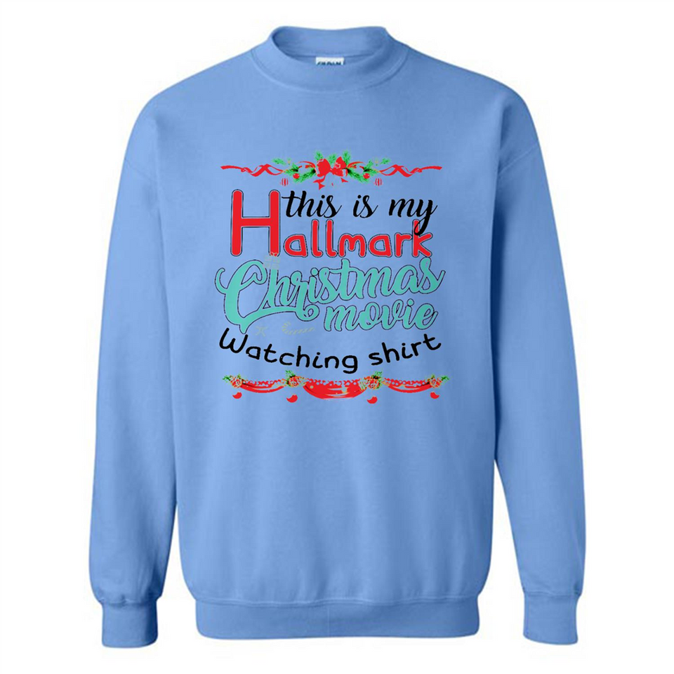 This My Movies Hallmark-Christmas Loves Is T-Shirt - Sweatshirt