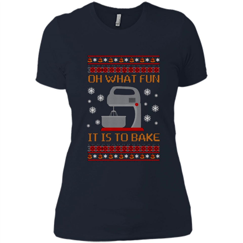 Oh What Fun It Is To Bake Ugly Christmas sweater Sweater PINGPONG