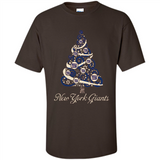New York Giants NFL Football Team Logo Christmas Tree T-Shirt - Shirt