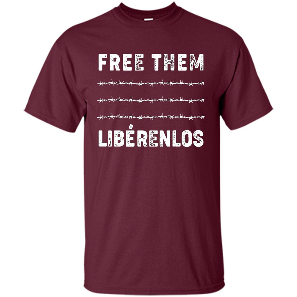 Peaceful Communities- Free Them Liberenlos Shirt PINGPONG - Shirt