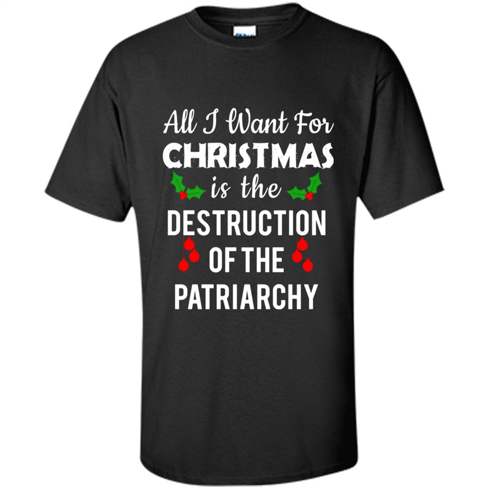 All I Want For Christmas Is The Destruction Of The Patriarchy sweater PINGPONG