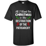 All I Want For Christmas Is The Destruction Of The Patriarchy sweater PINGPONG