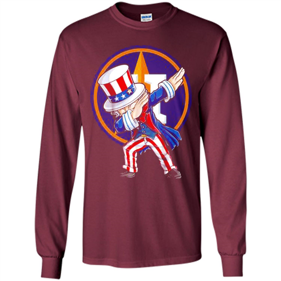 MLB HOUSTON ASTROS UNCLE SAM DABBING INDEPENDENCE DAY