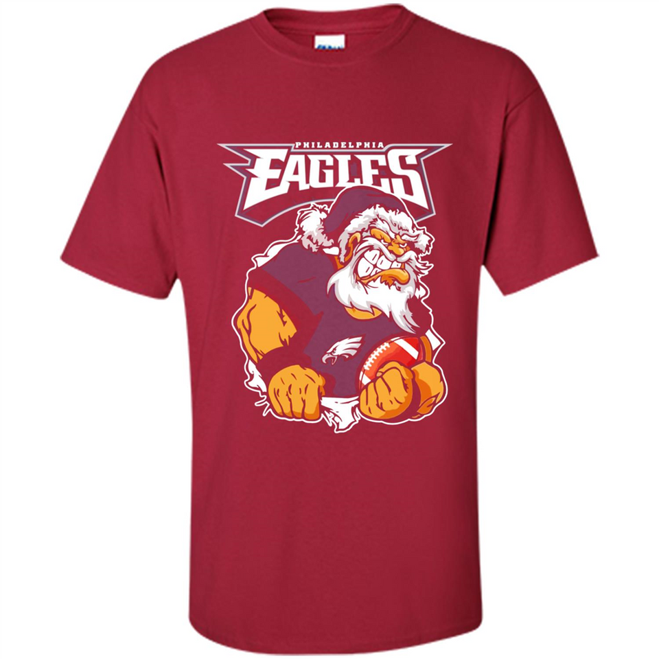 Grumpy Santa Claus Philadelphia Eagles Football Team PINGPONG