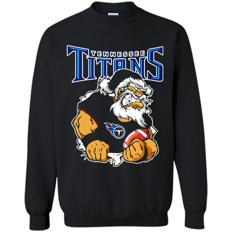 Grumpy Santa Claus Tennessee Titans Football Team PINGPONG