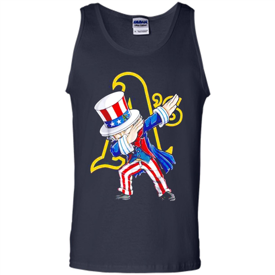 MLB OAKLAND ATHLETICS UNCLE SAM DABBING INDEPENDENCE DAY