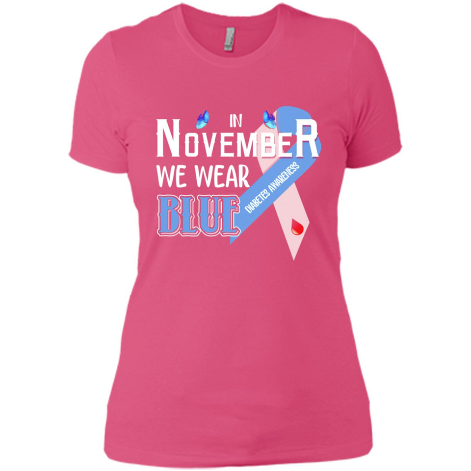 November We Wear Blue Diabetes Awareness