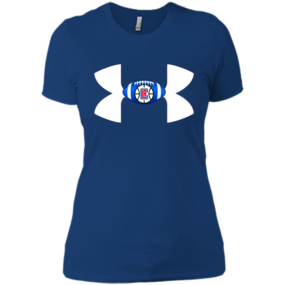 Los Angeles Clippers Under Armour Logo - Ladies' Boyfriend T-Shirt