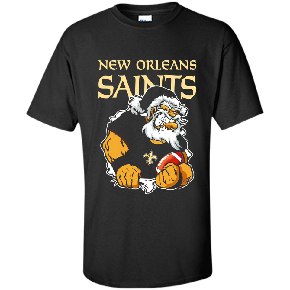 Grumpy Santa Claus New Orleans Saints Football Team PINGPONG