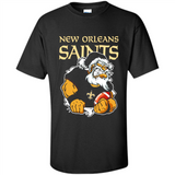 Grumpy Santa Claus New Orleans Saints Football Team PINGPONG
