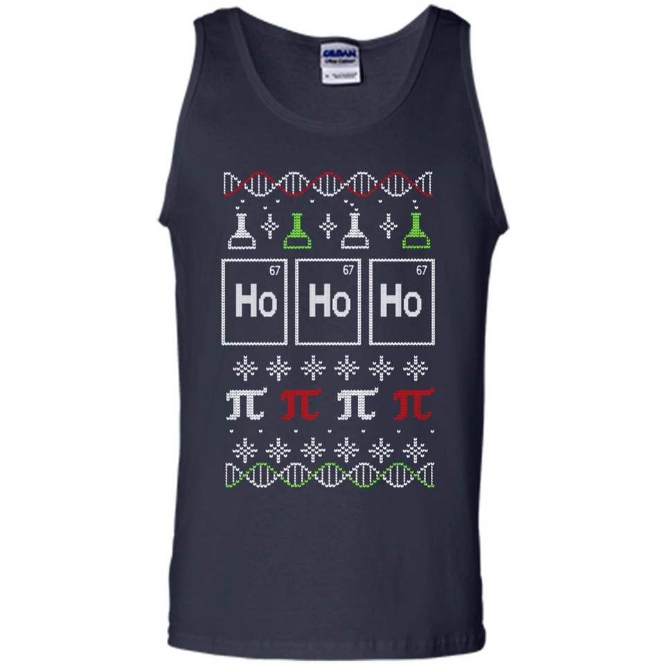 Scientific christmas ugly sweater - Tank Top