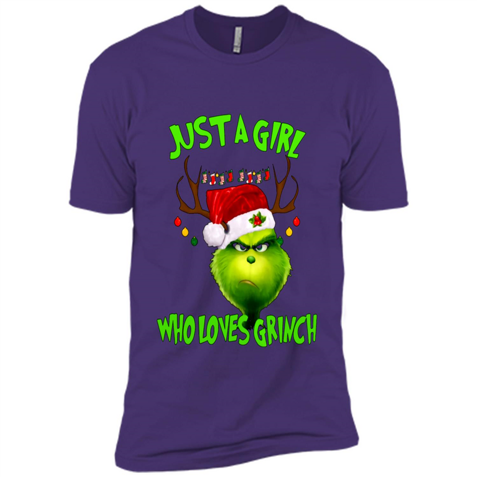 Just a Girl Who Loves Grinch Christmas PING PONG