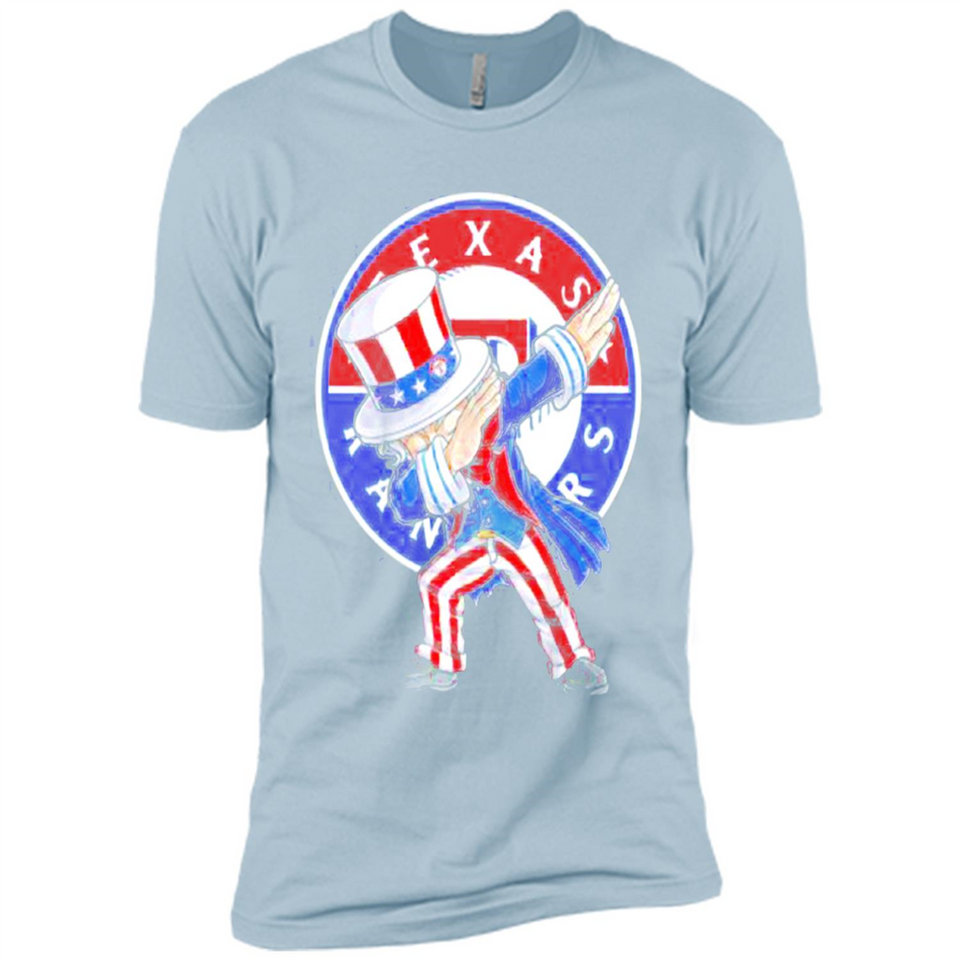 MLB TEXAS RANGERS UNCLE SAM DABBING INDEPENDENCE DAY