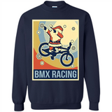 bmx racing dabbing Santa Christmas