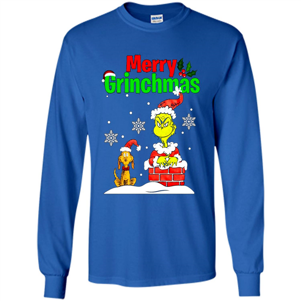 Merry Grinchmas Not Merry Christmas sweater PINGPONG