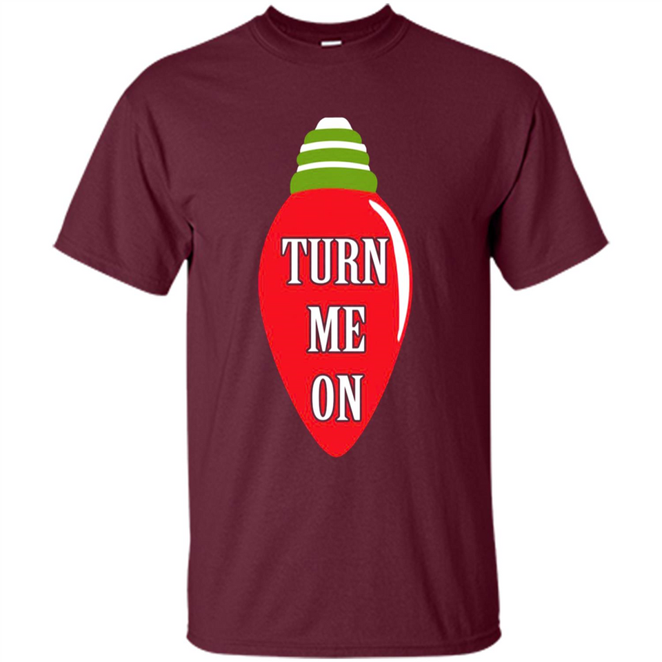 Turn Me On Christmas Tree Light Bulb Decoration